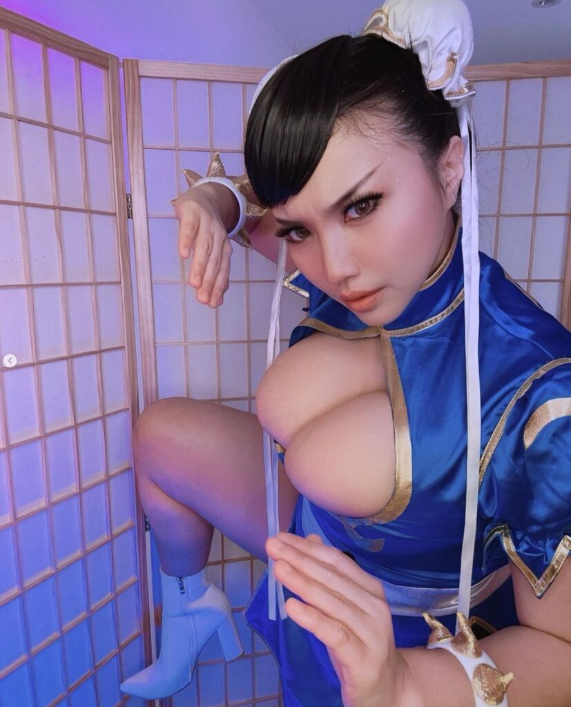 The best cosplays by Itsariagg chun li cosplay