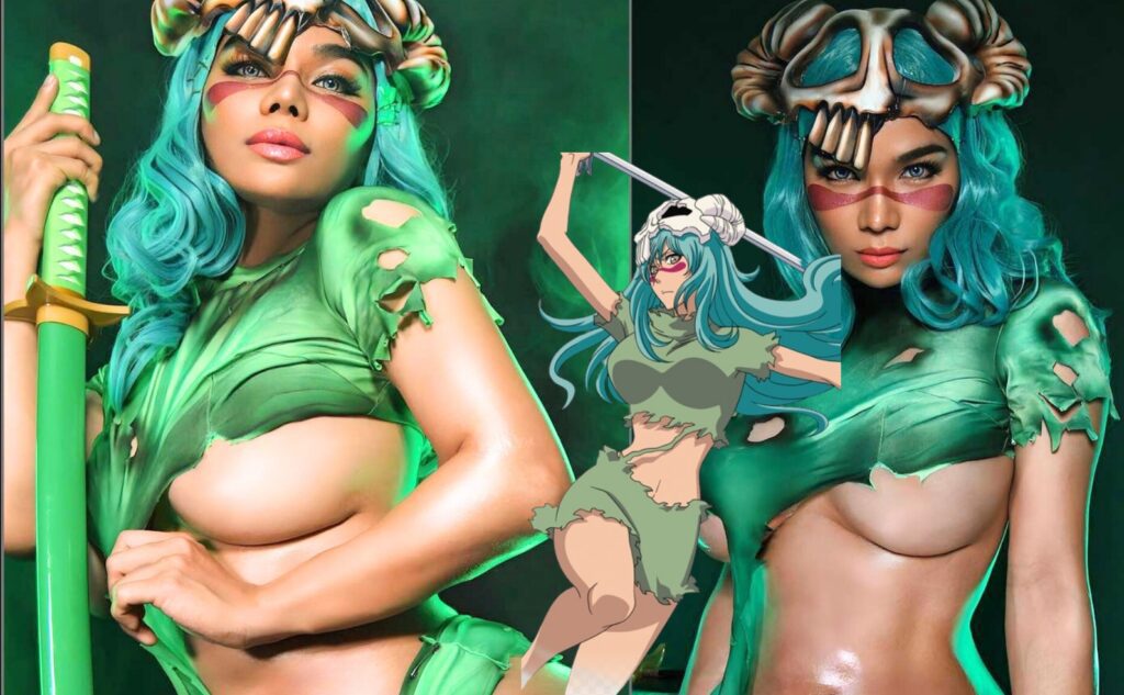 the_fantastic_nami Nelliel Cosplay sexy From Bleach