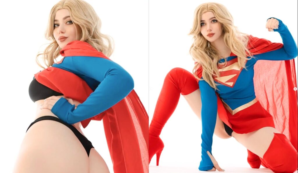 Japp_leack sexy supergirl cosplay