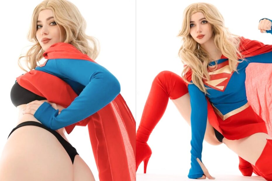 Japp_leack sexy supergirl cosplay