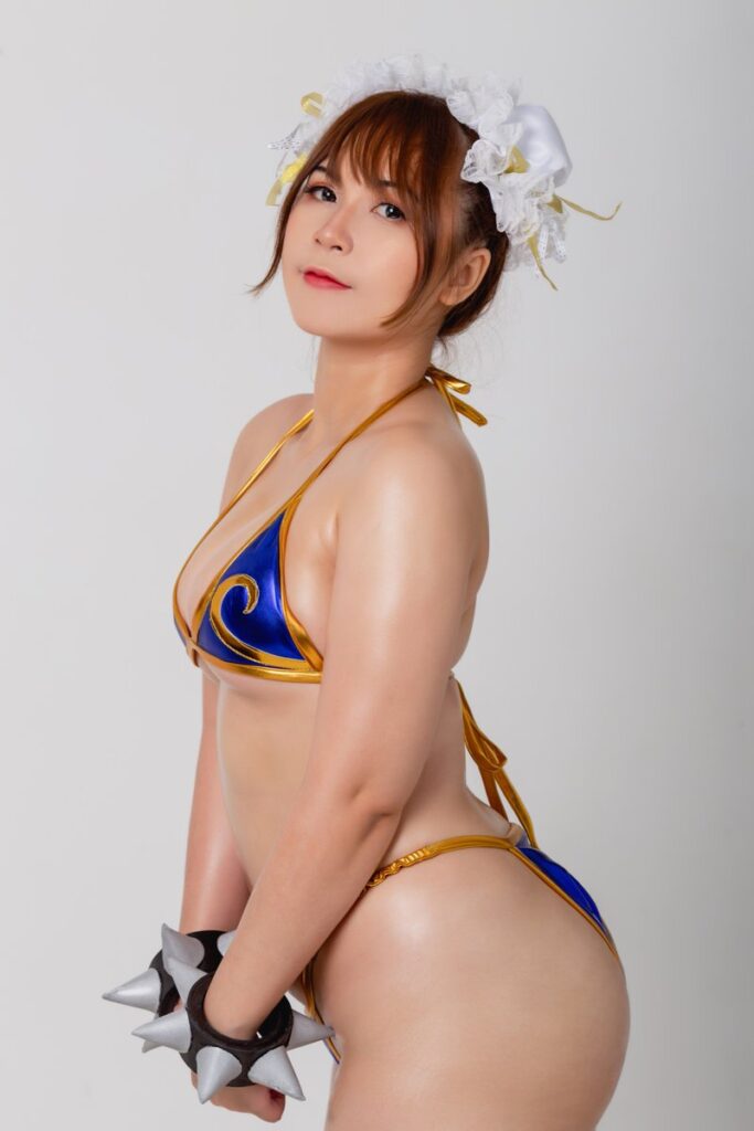 sexy chun li cosplay