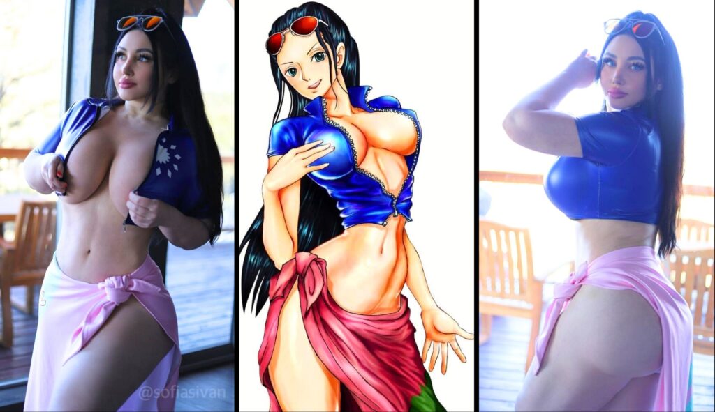 Sofiasivan Nico Robin Sexy cosplay