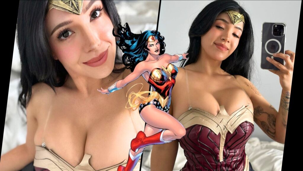 Minitinah Wonder Woman Sexy cosplay