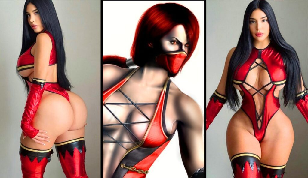 Ennid Wong as Skarlet Cosplay