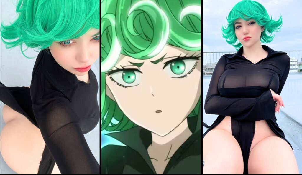 Alina Becker Sexy Tatsumaki Cosplay