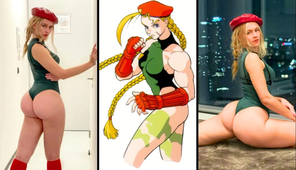 Vera Dijkmans Sexy cammy cosplay